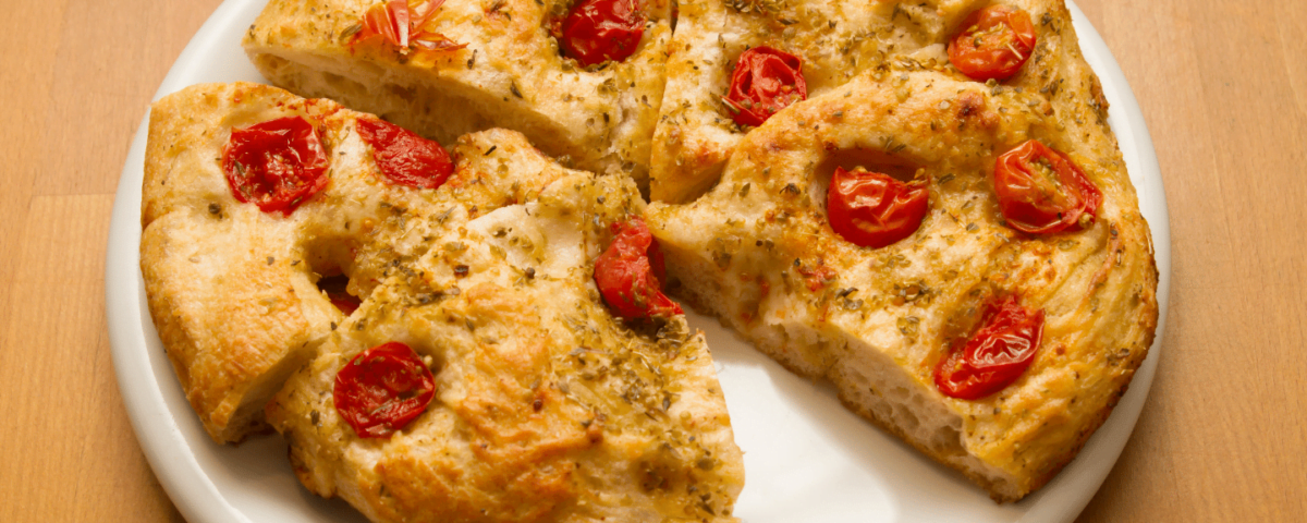 focaccia in friggitrice ad aria